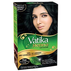 Vatika Henna Hair Colour Jet Black 10g
