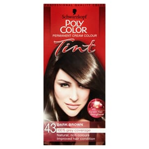 Poly 43 Hair Color Natural Dark Brown