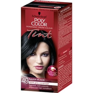 Poly 49 Hair Color Tint Raven Black