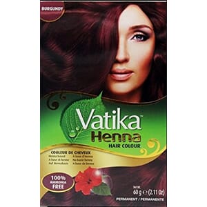 Vatika Henna Hair Colour Burgundy 10g