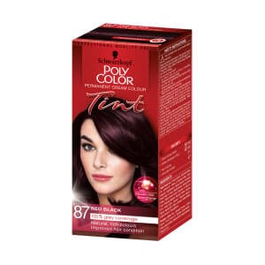 Poly Hair Color Tint 87 Red Black