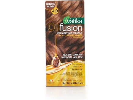 Vatika Oil Fusion Natural Brown