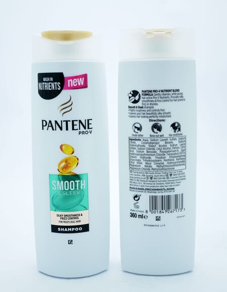 Pantene Shampoo Smooth & Sleek 360ml