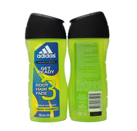 Adidas Shower Gel 3in1 Get Ready 250ml