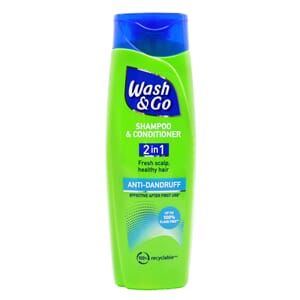 Wash & Go Shampoo 2in1 Anti Dand 200ml
