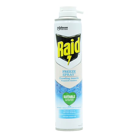 Raid Crawling Insect Freeze 350ml - Fine Distribution AS