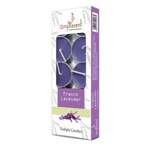 Ampliscent Lavender Tealight Candle 10stk