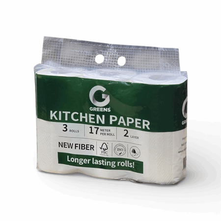 Greens Kitchen Paper Extra Large 3pk 2ply