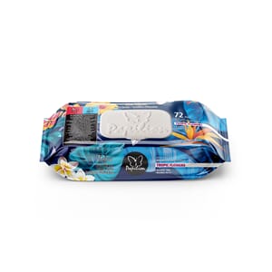 Papilion Wet Wipe Tropical Flower 72pc