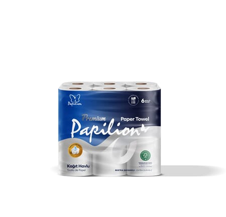 Papilion Paper Towel 6pc Premium