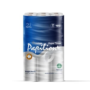 Papilion Toilet Paper 12pc 3ply