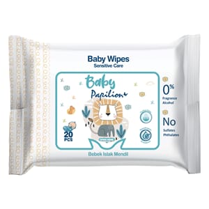 Papilion Travel Wipe 20pc