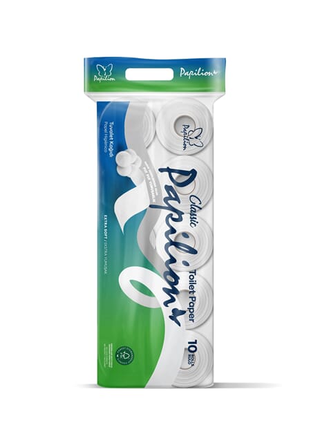 Papilion Toilet Paper 10pc 2ply Classic