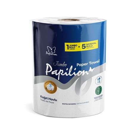 Papilion Jumbo Towel 200sheet Premium