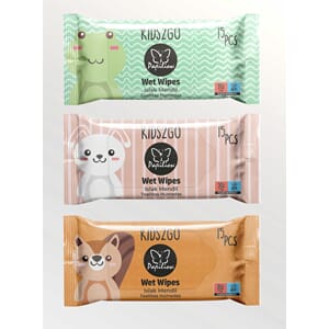 Papilion Travel Wipe Kids2Go 15pc