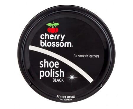 Cherry Blossom Shoe Polish Black 50ml