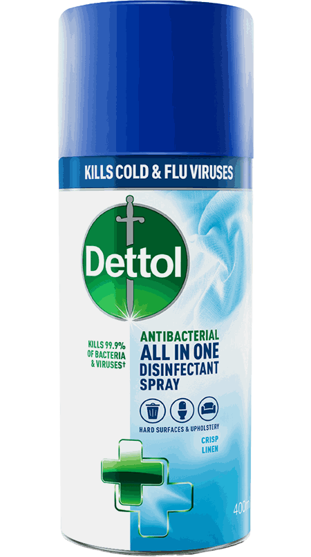 Dettol Disinfrect Spray Crisp Linen 400ml