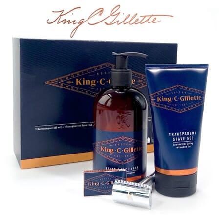 Gillette King Trial Kit 8pc GIFT PACK