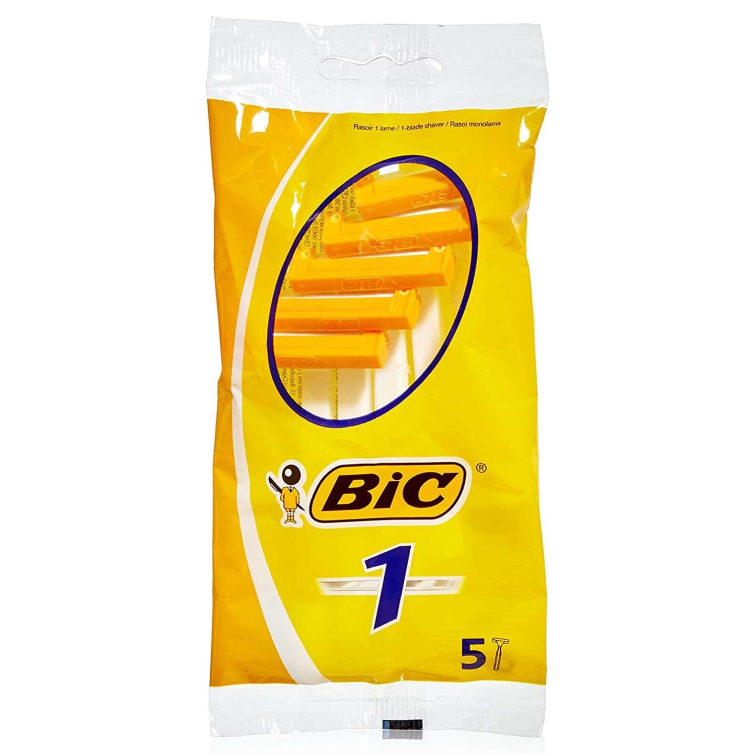 Bic 1 Razors Normal 5stk - Fine Distribution AS