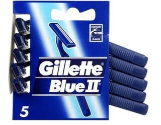 Gillette Razor Blue II 5stk Disposable