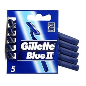Gillette Razor Blue II 5stk Disposable