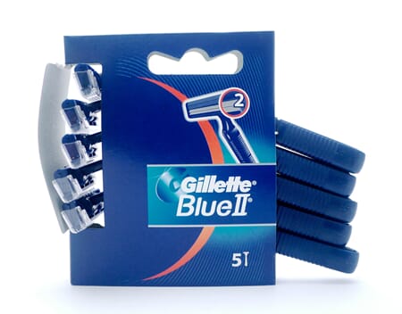 Gillette Blue 2 Razor Fixed 5stk