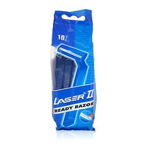 Laser II Disposable Razors Men Brick 10stk