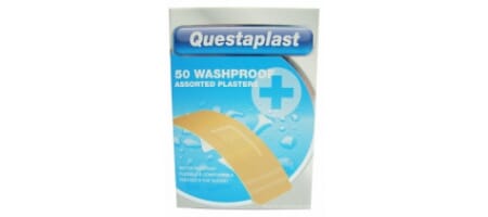 Questaplast Plaster Washproof 50stk