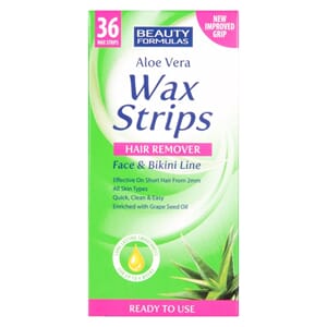 BF Wax Strip Aloe Vera Face & Bikini