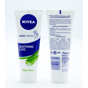 Nivea Hand Cream Soothing Care Aloe Vera 75ml