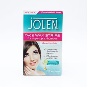 JOLEN Face Wax Strips 16pk