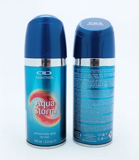 Addiction Body Spray Aqua Storm 150ml