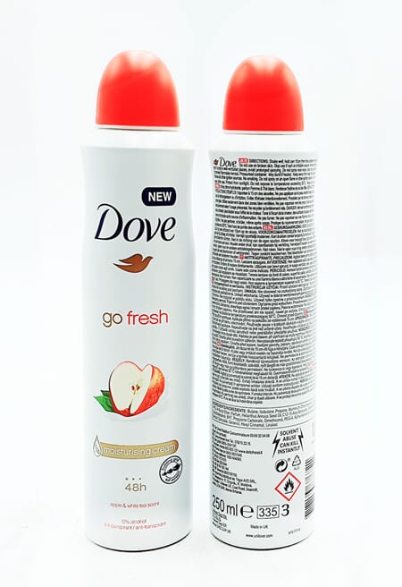 Dove Deodorant Apple 250ml
