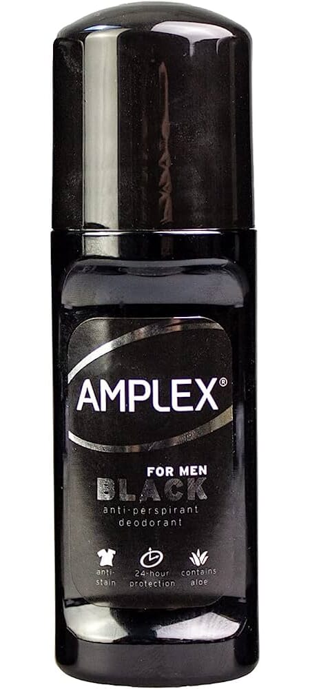 Amplex Roll On Black For Men 50ml