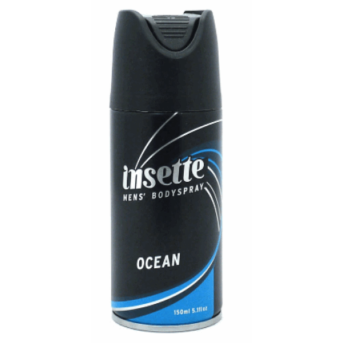 Insette Men Body Spray Ocean 150ml - Fine Distribution AS