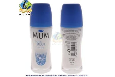 Mum Roll On Cool Blue Extra Dry 50ml