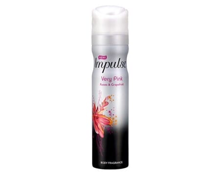 Impulse Ladies Body Spray Very Pink 75ml