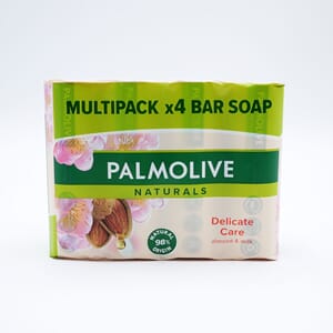 Palmolive Soap Almond 4pk 90g