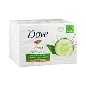 Dove Soap Fresh Touch 4pk 100g