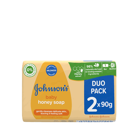 Johnsons Baby Soap Honey 90gx2pk