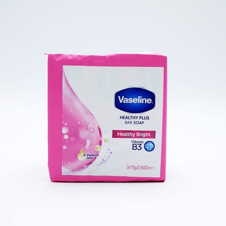 Vaseline Soap Healthy Bright 3pk 75g