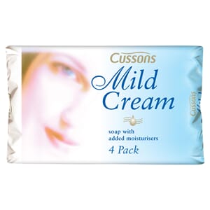Cussons Soap Mild Cream (85gx4pk) x 9