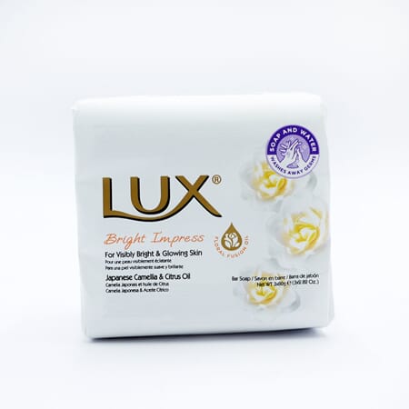 Lux Soap White 3pk 80g