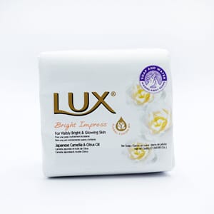 Lux Soap White 3pk 80g