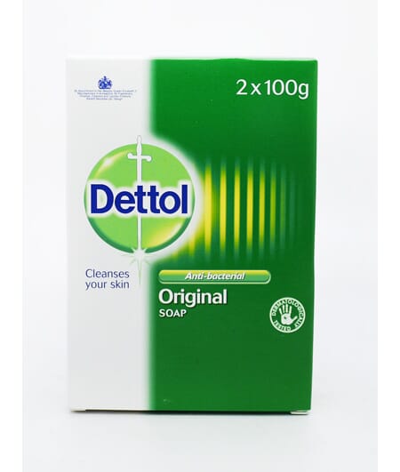 Dettol Soap Twin Pack Original 100ml