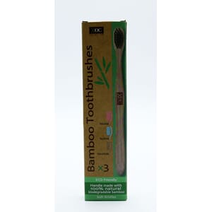 XOC Toothbrush Bamboo 3pk