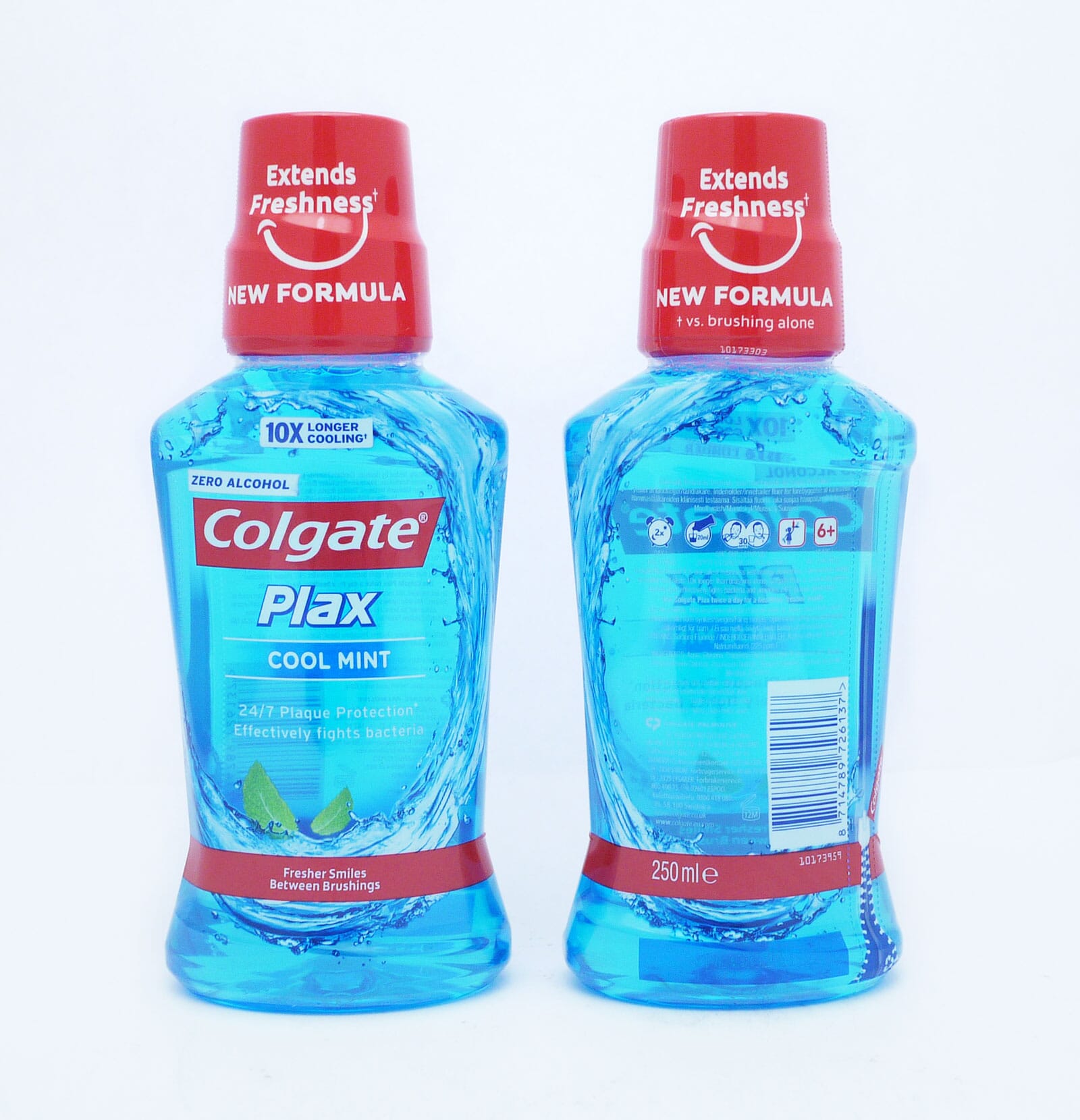 Colgate 250ml MW Plax Blue Cool Mint - Fine Distribution AS