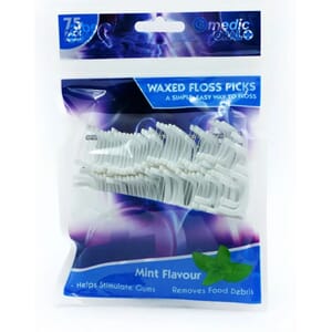 CS Medic Oral Floss Picks 75stk