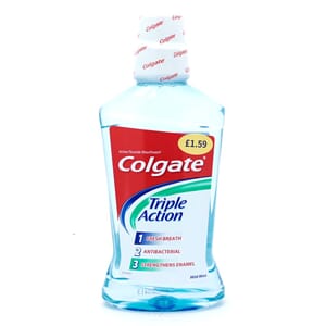 Colgate Mouthwash Triple Action 500ml