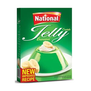 National Jelly Crystal Banana 80g